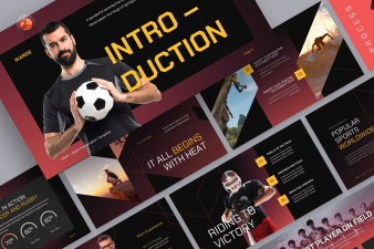 Sport Heat PowerPoint Template
